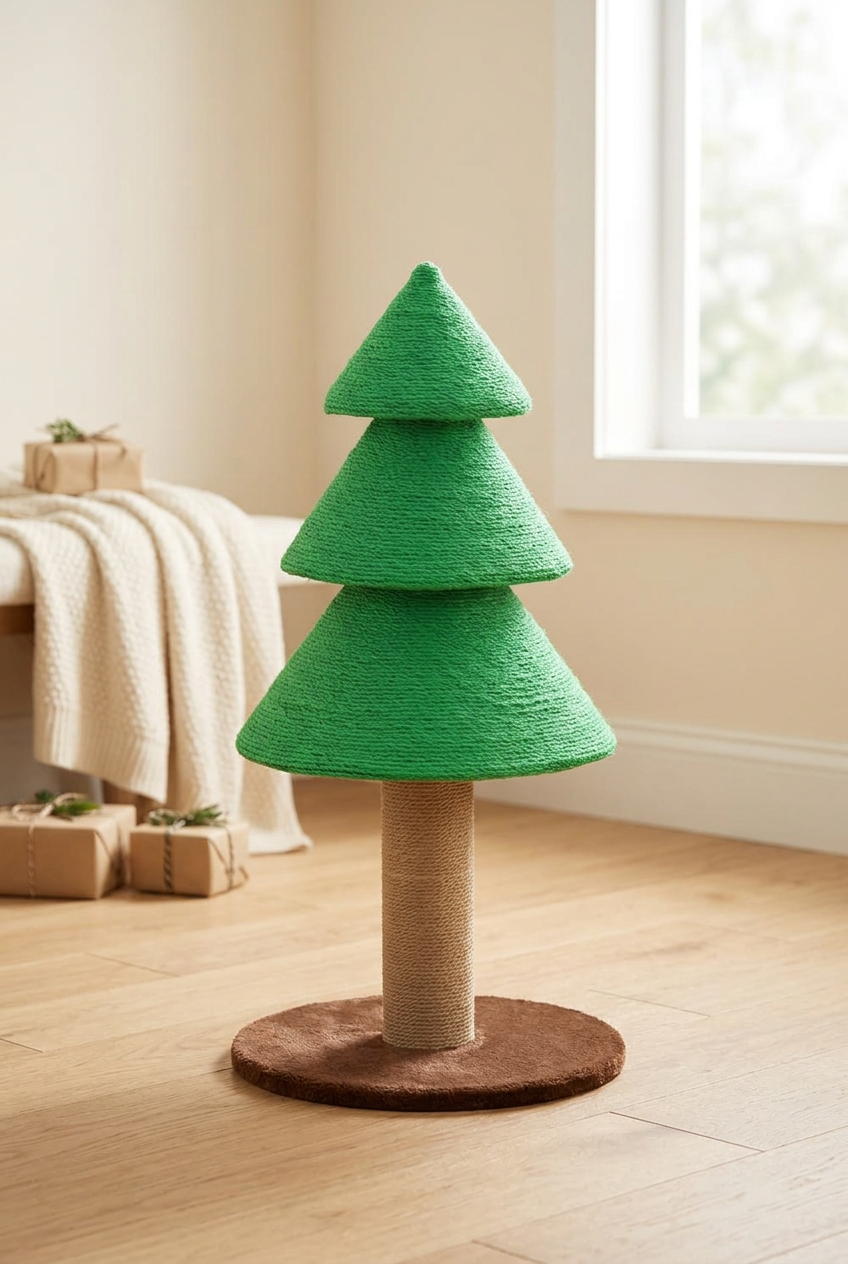 Christmas Tree Cat Scratcher (31.5")