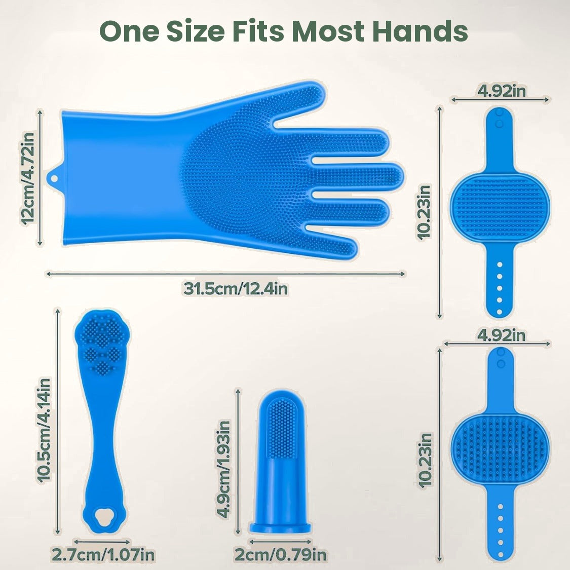 One size fits most hands