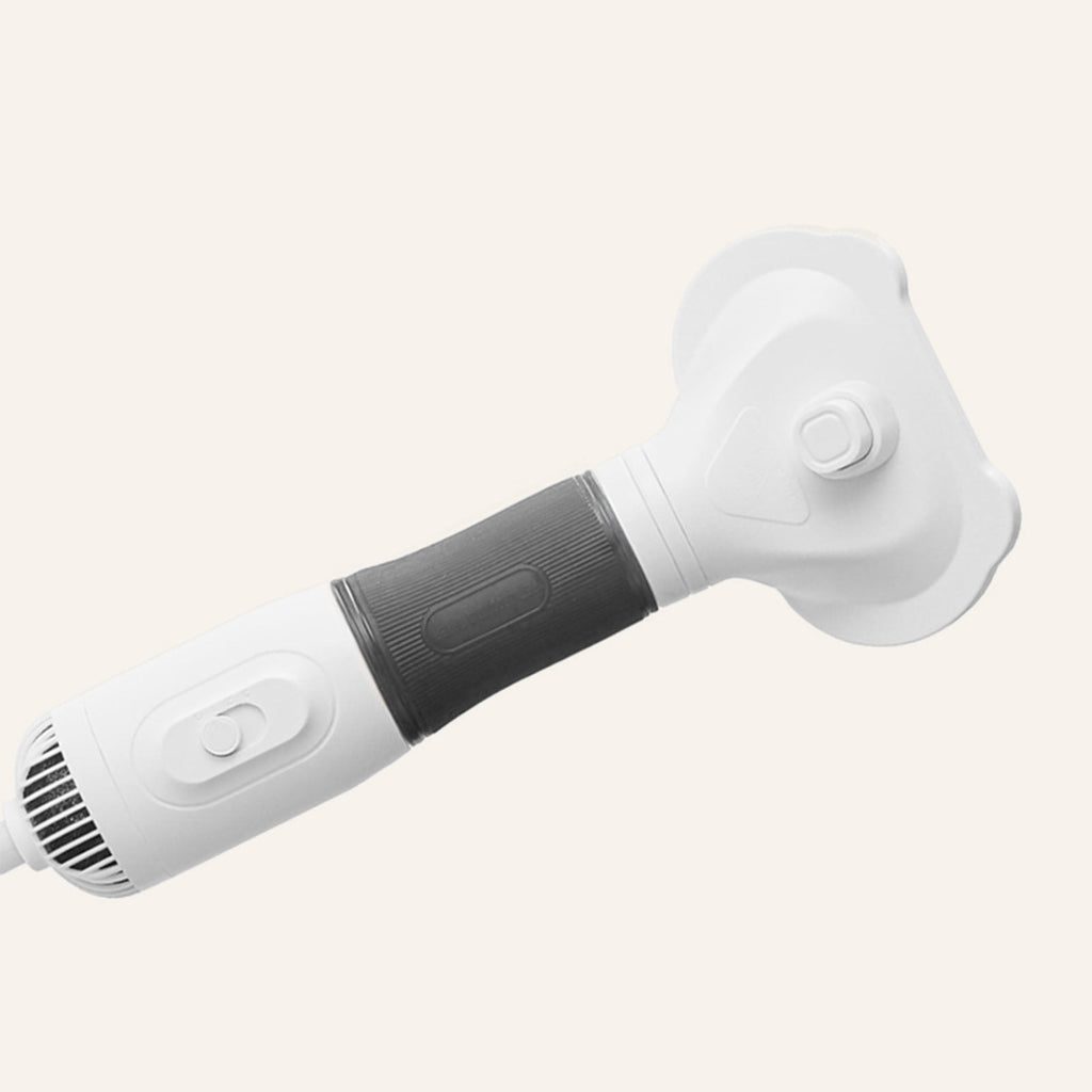 Pet hair dryer side view