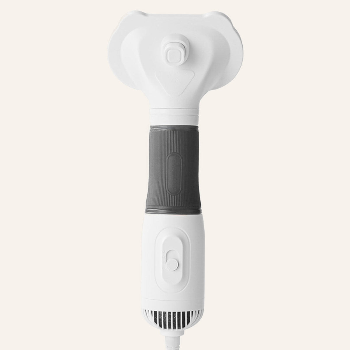 Pet hair dryer front view