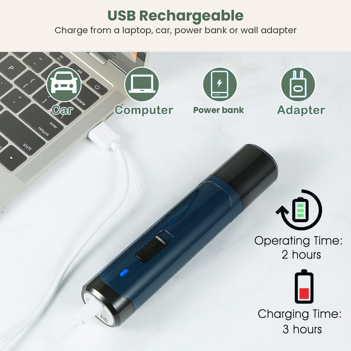USB rechargeable