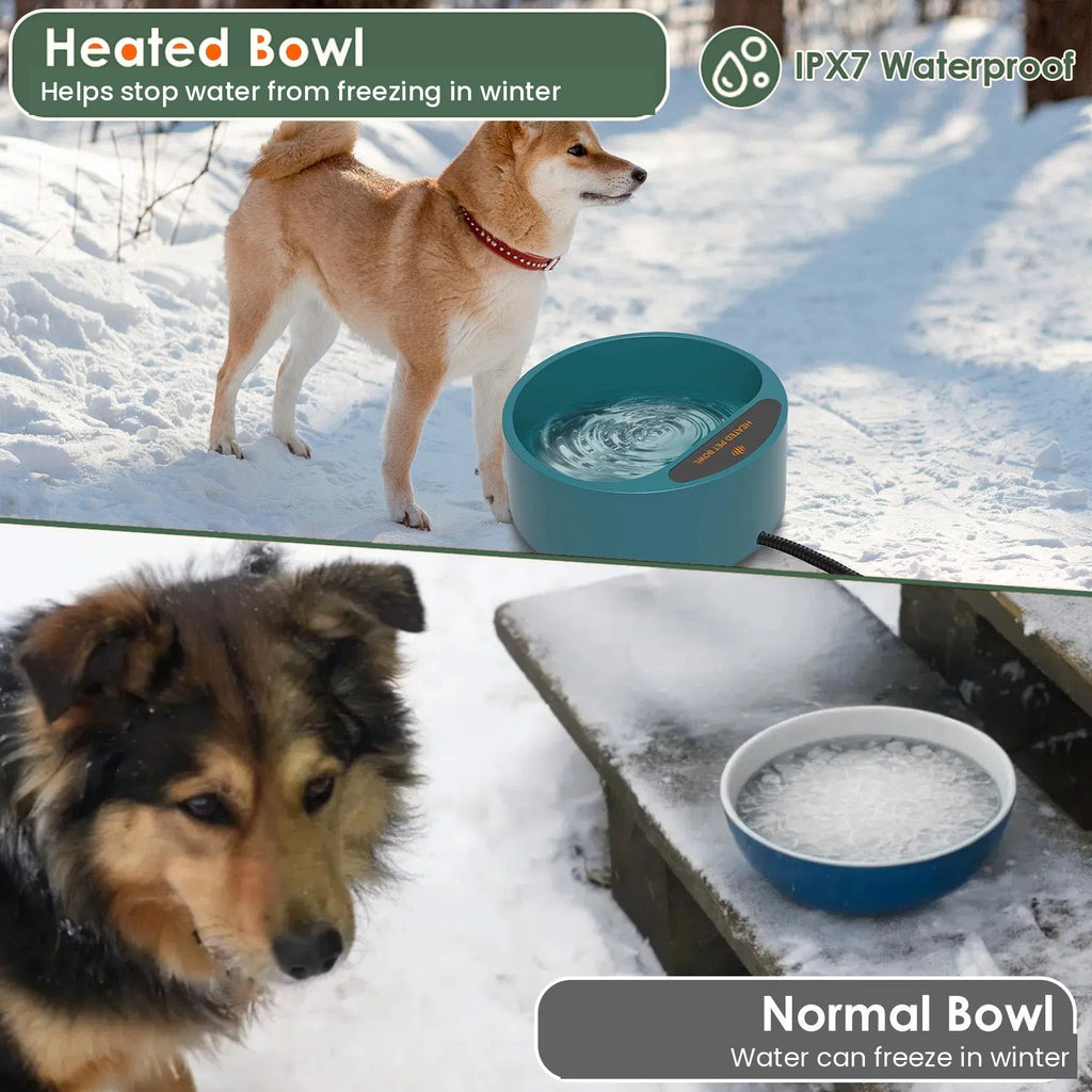 Heated bowl vs regular bowl