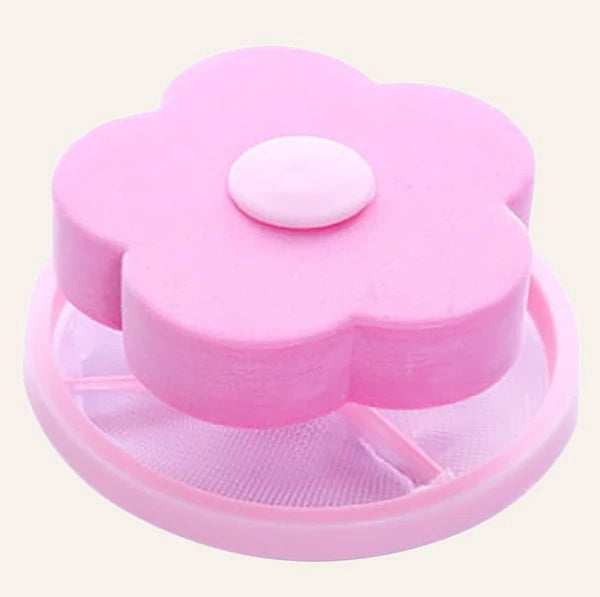 Floating Laundry Fur Catcher in pink