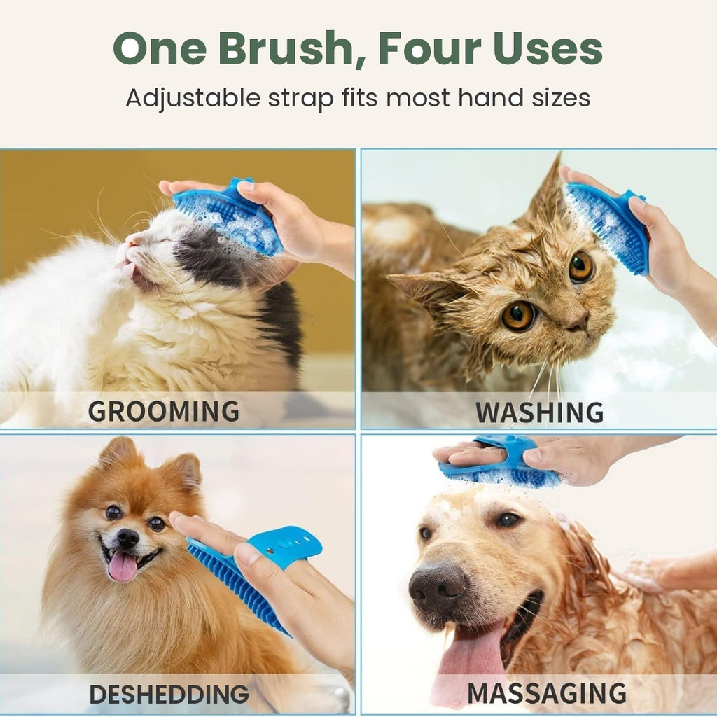 One brush, four uses