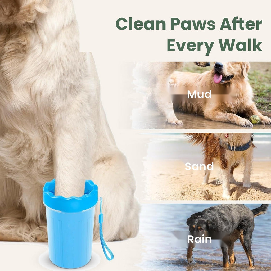 Clean paws after every walk