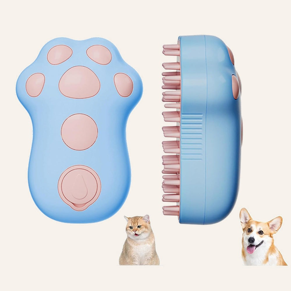 Paw Steam Brush for Cats & Dogs