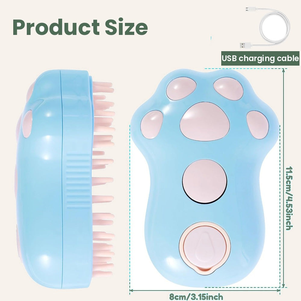 Paw Steam Brush size