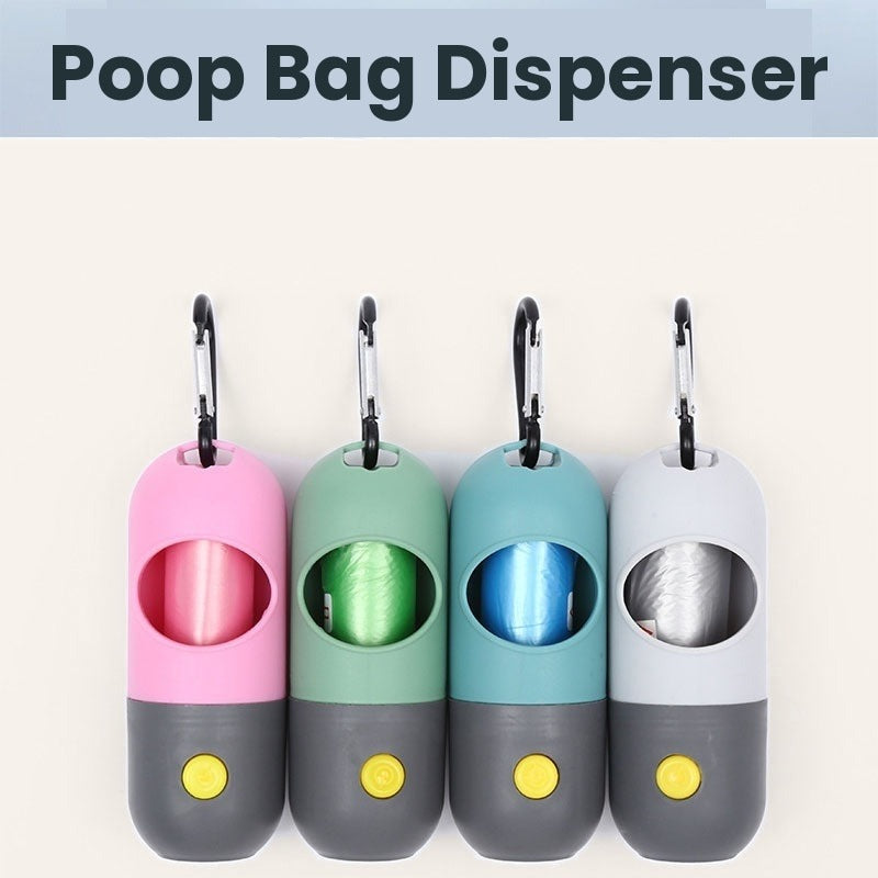 Poop bag dispenser