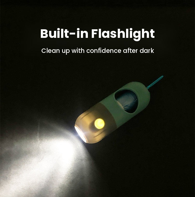 Built-in flashlight