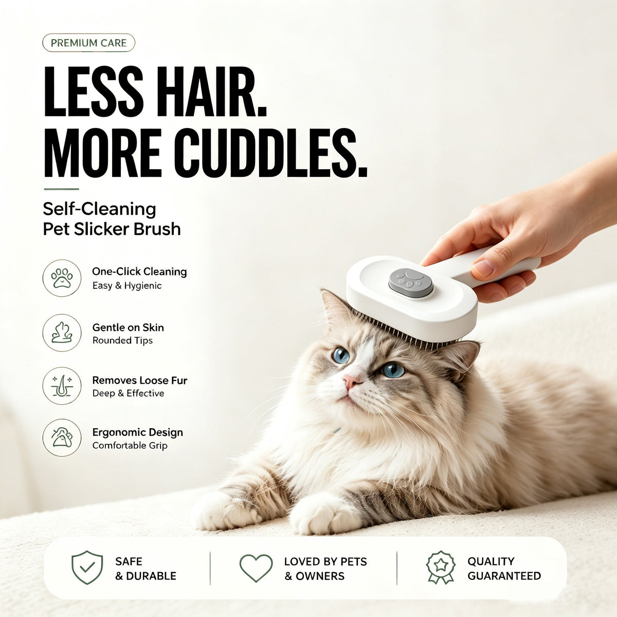 Less hair, more cuddles