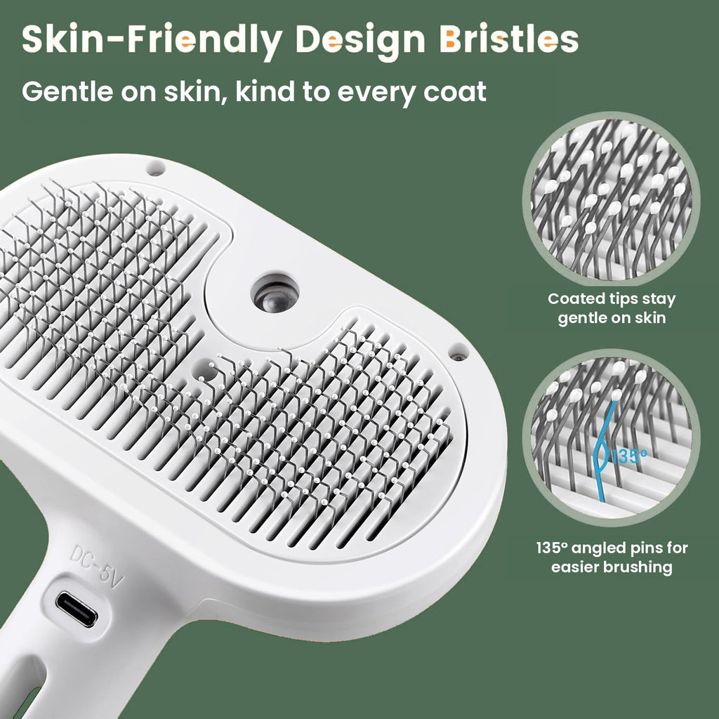 Skin-friendly bristles