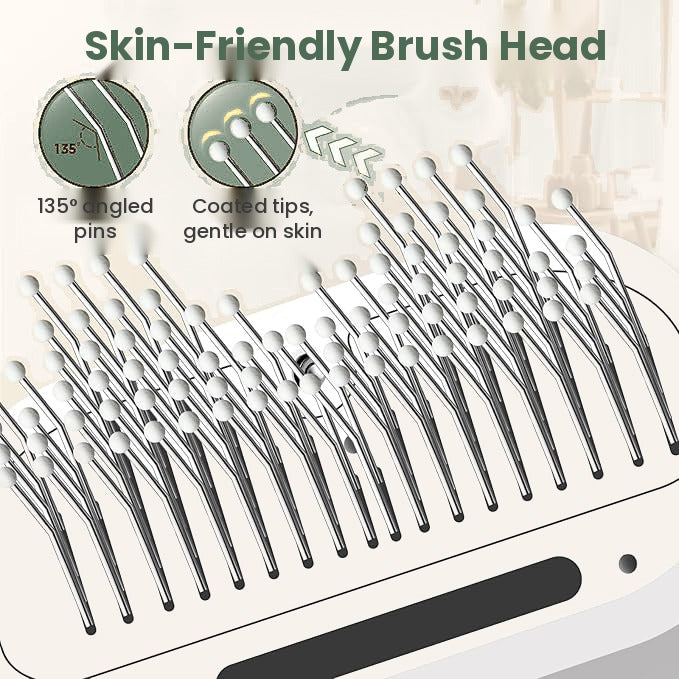 Skin-friendly brush head